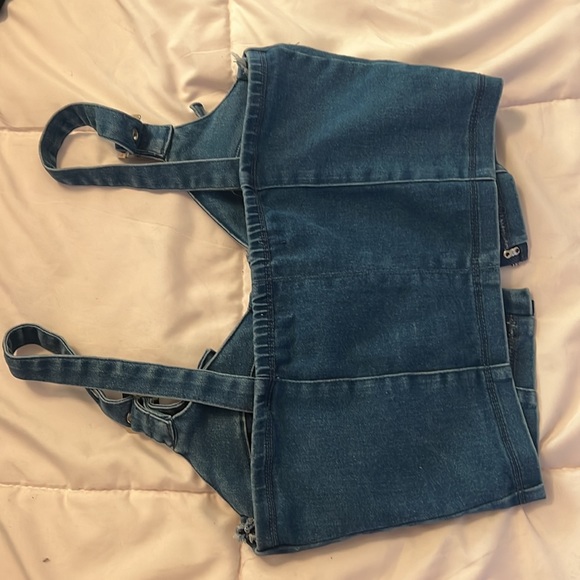 Blouse jeans style - Picture 3 of 4